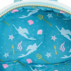 The Little Mermaid (1989) - Triton’s Gift 10” Faux Leather Mini Backpack