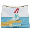 The Little Mermaid (1989) - Triton’s Gift 8” Faux Leather Crossbody Bag