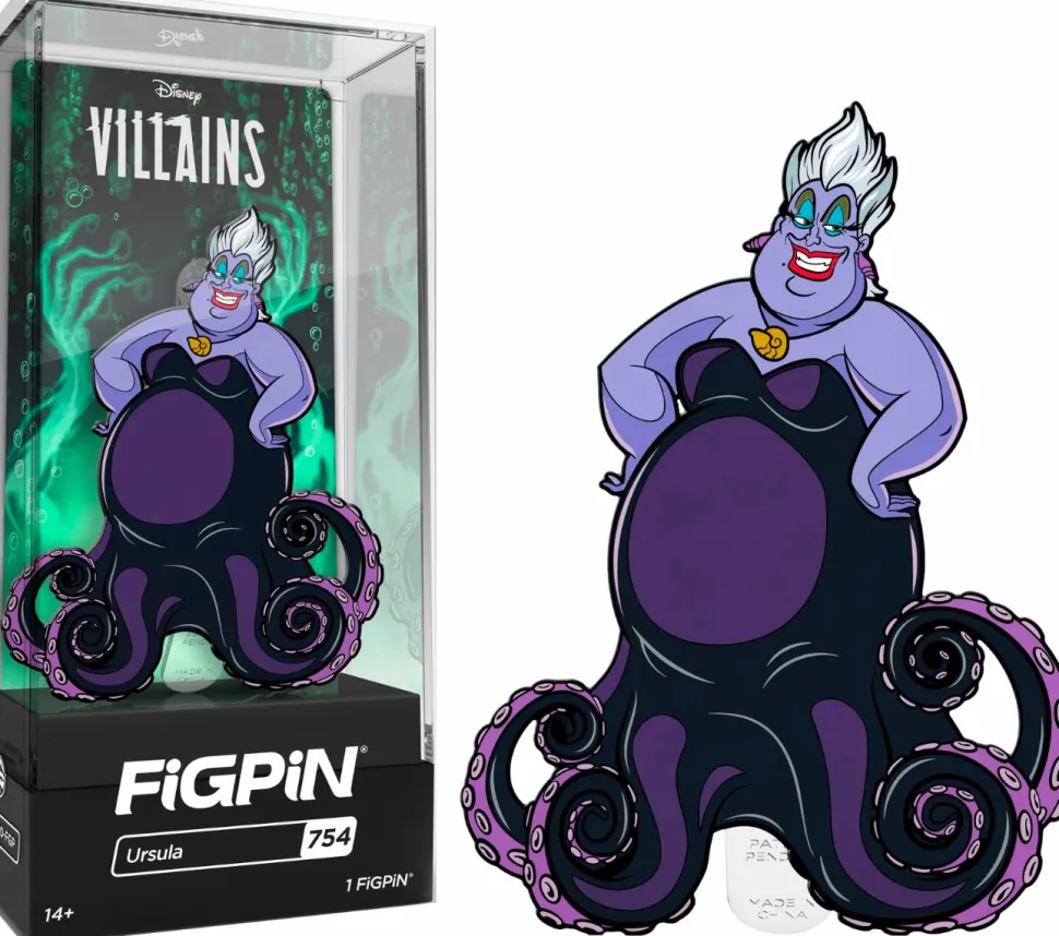 The Little Mermaid (1989) - Ursula Disney Villains Figpin Enamel Pin