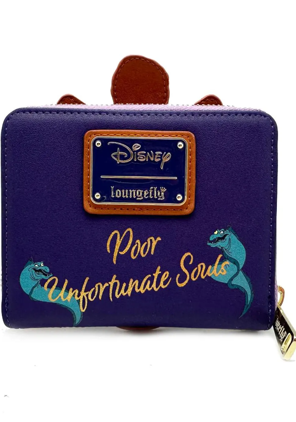 The Little Mermaid (1989) - Ursula & Vanessa Lenticular 4” Faux Leather Zip-Around Wallet