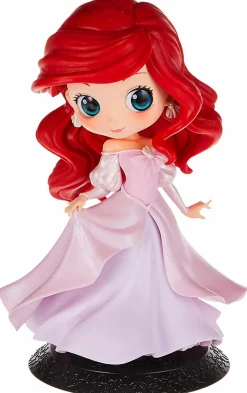 The Little Mermaid - Ariel in Pink Princess Dress Ver. B Q Posket 6” PVC Statue