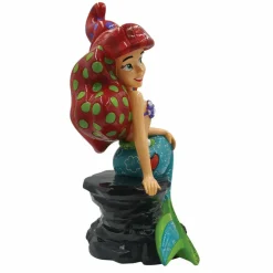 The Little Mermaid - Ariel on Rock 6.5” Statue by Romero Britto