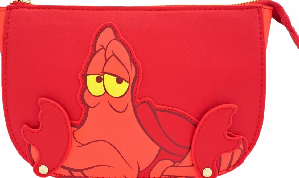 The Little Mermaid - Sebastian 8” Faux-Leather Waist Bag