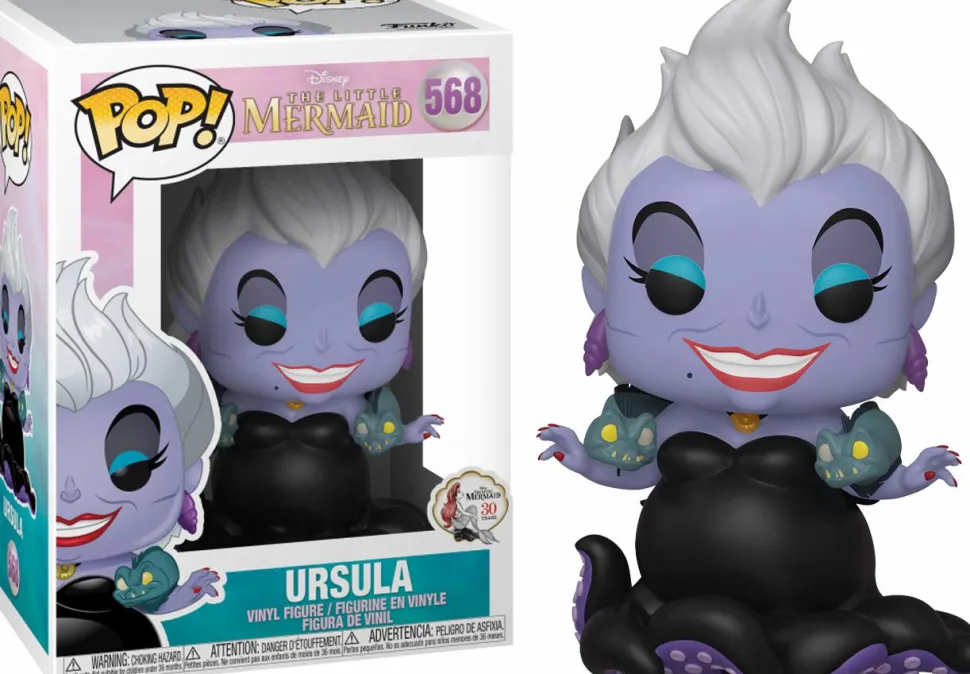 The Little Mermaid - Ursula with Eels Pop! Vinyl Figure