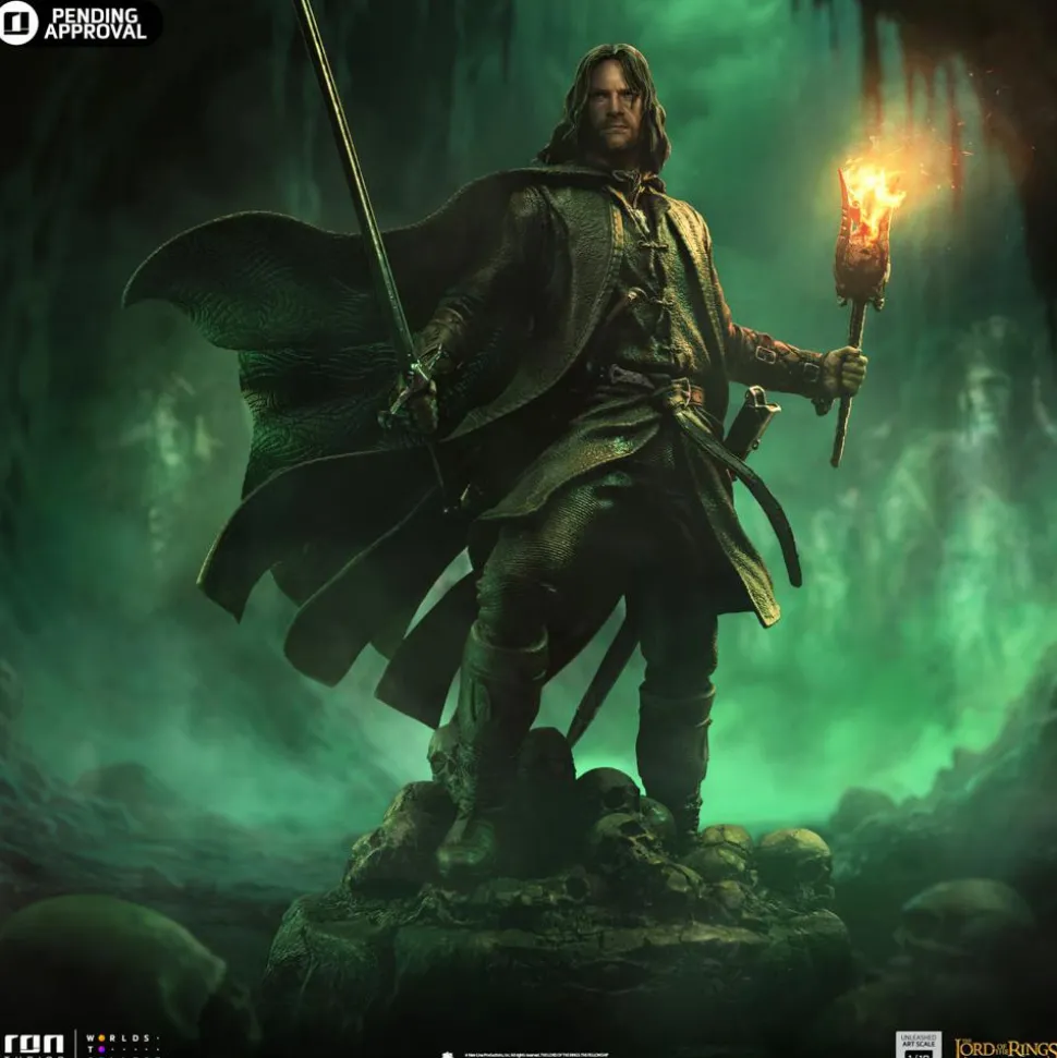 The Lord of the Rings - Aragorn Unleashed 1/10th Scale Statue