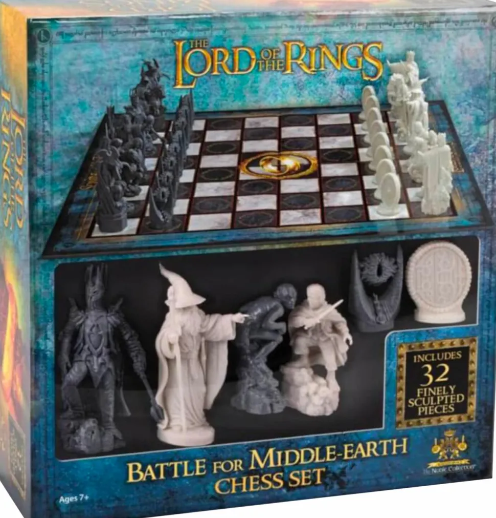 The Lord of the Rings - Battle for Middle Earth Chess Set (32 Pieces)