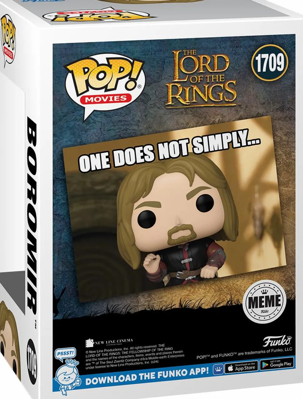 The Lord of the Rings - Boromir Meme (One Does Not Simply) Pop! Vinyl Figure