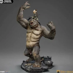 The Lord of the Rings - Cave Troll & Legolas 1/10th Scale Diorama Statue