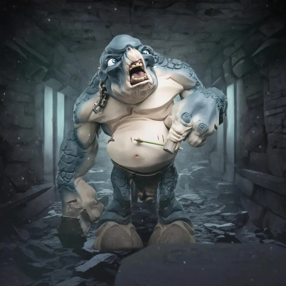 The Lord of the Rings - Cave Troll Mini Epics 8" Vinyl Figure