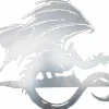 The Lord of the Rings - Fell Beast Corten Steel Metalbird Silhouette Decoration
