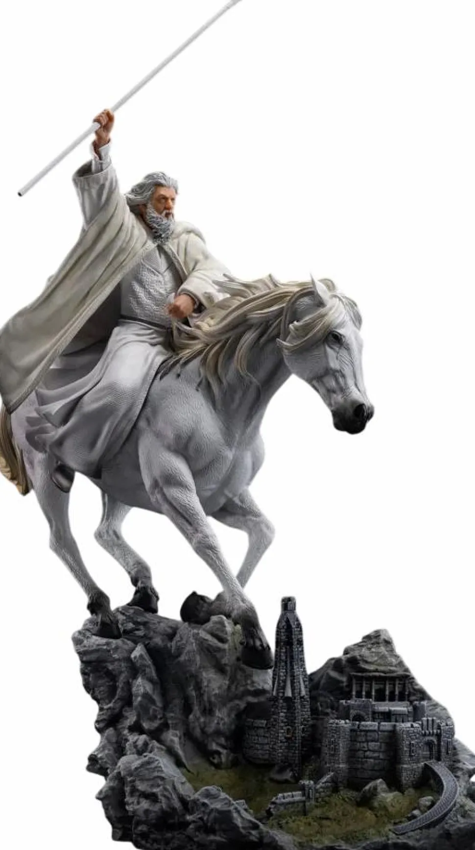 The Lord of the Rings - Gandalf the White on Shadowfax 1/10th Scale Diorama Statue (2024 CCXP Event Exclusive)