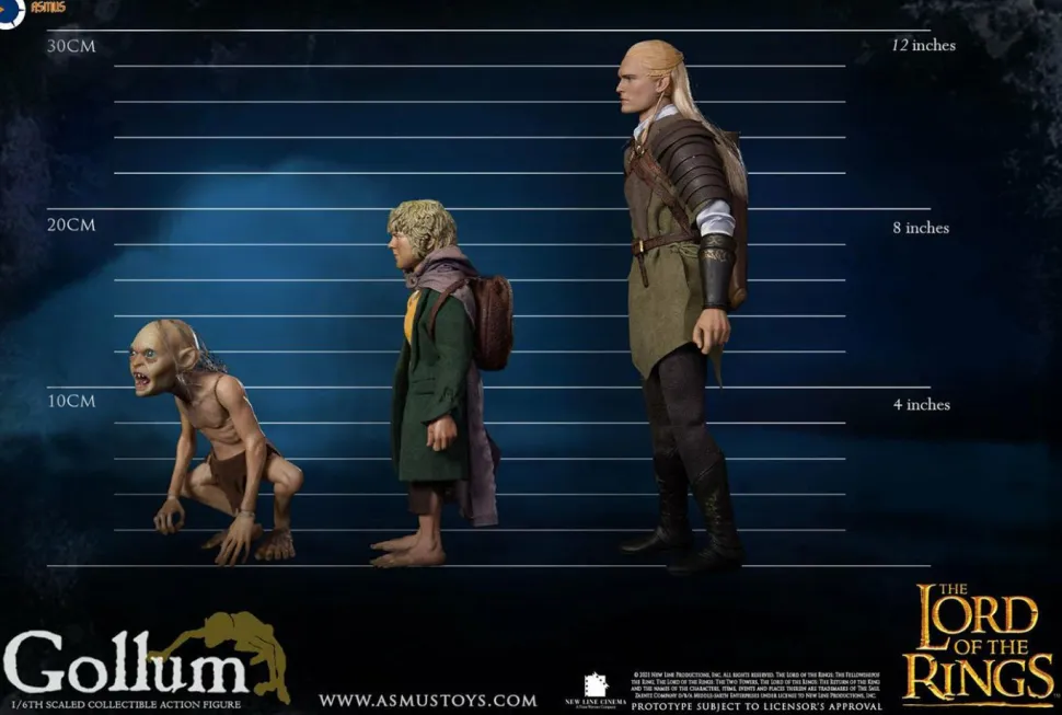The Lord of the Rings - Gollum Luxury Edition 1/6th Scale Action Figure