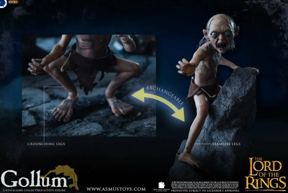 The Lord of the Rings - Gollum Luxury Edition 1/6th Scale Action Figure