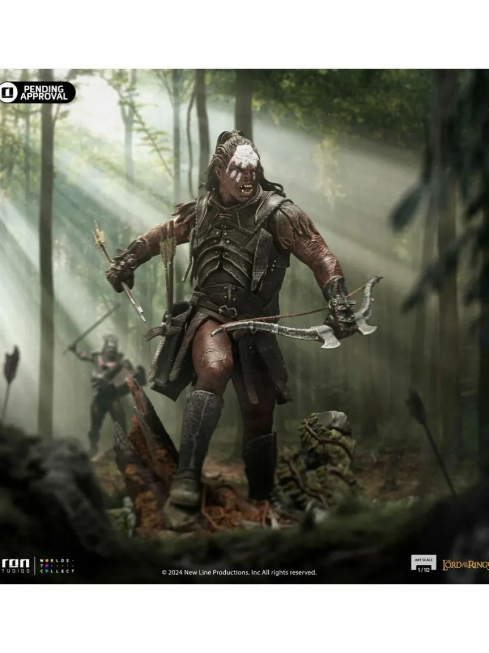 The Lord of the Rings - Lurtz, Uruk-hai Leader 1/10th Scale Statue