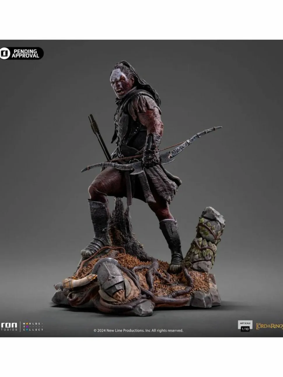 The Lord of the Rings - Lurtz, Uruk-hai Leader 1/10th Scale Statue