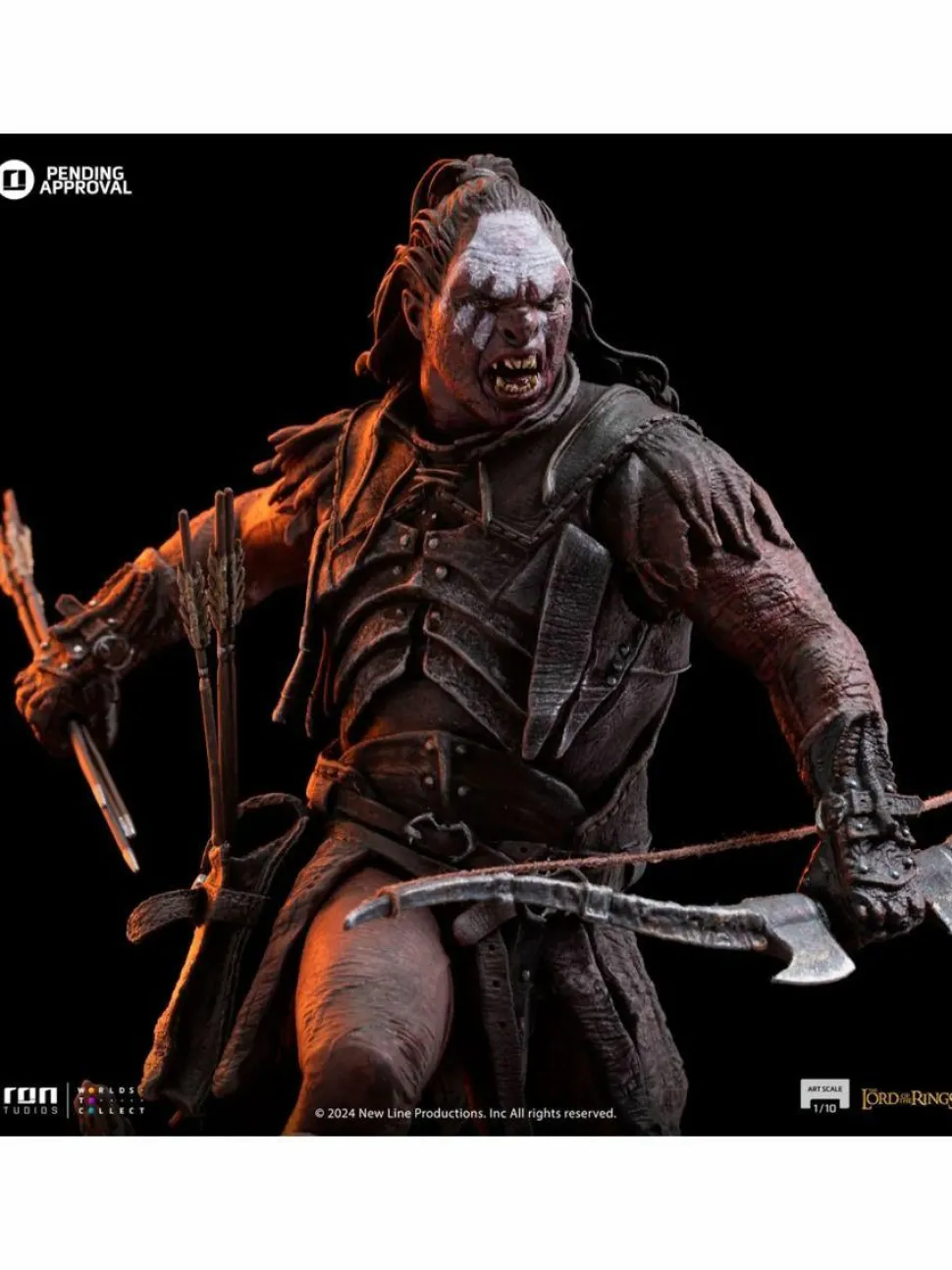 The Lord of the Rings - Lurtz, Uruk-hai Leader 1/10th Scale Statue