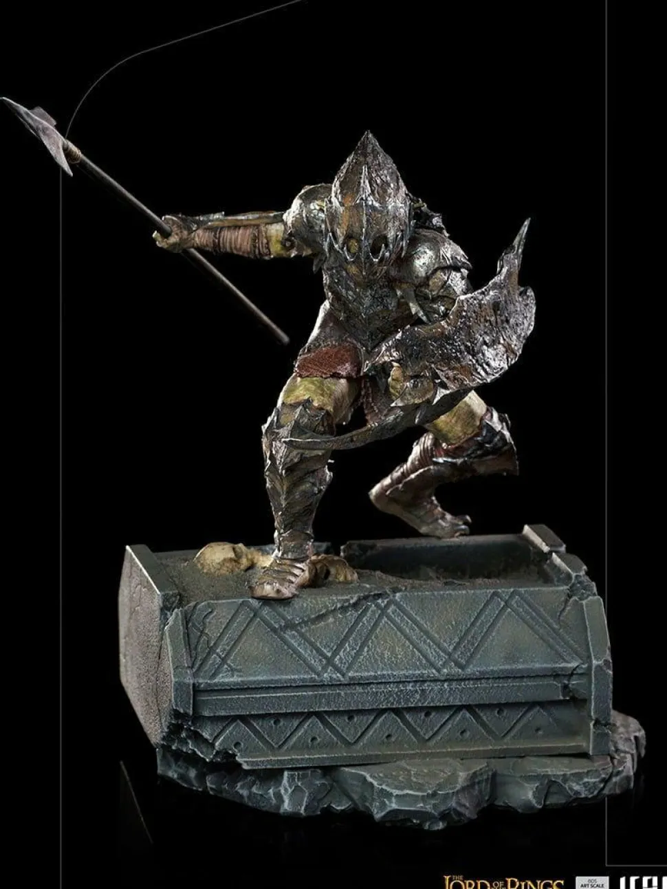 The Lord of the Rings - Moria Orc Armoured 1/10th Scale Statue