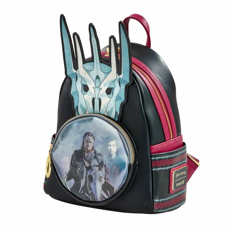 The Lord of the Rings - Sauron Lenticular 10" Faux Leather Mini Backpack
