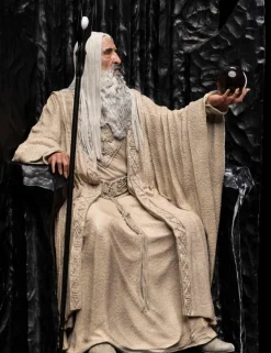 The Lord of the Rings - Saruman the White on Throne 1/6th Scale Statue
