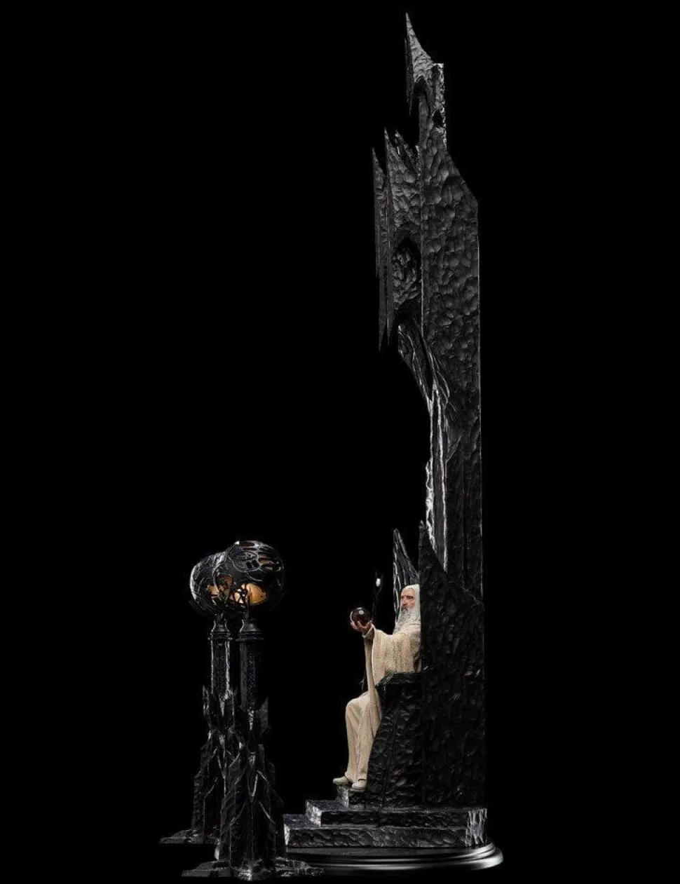 The Lord of the Rings - Saruman the White on Throne 1/6th Scale Statue