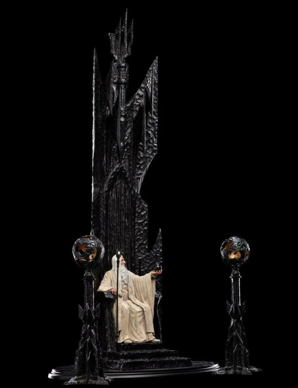 The Lord of the Rings - Saruman the White on Throne 1/6th Scale Statue