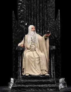 The Lord of the Rings - Saruman the White on Throne 1/6th Scale Statue