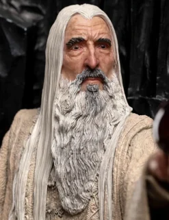 The Lord of the Rings - Saruman the White on Throne 1/6th Scale Statue