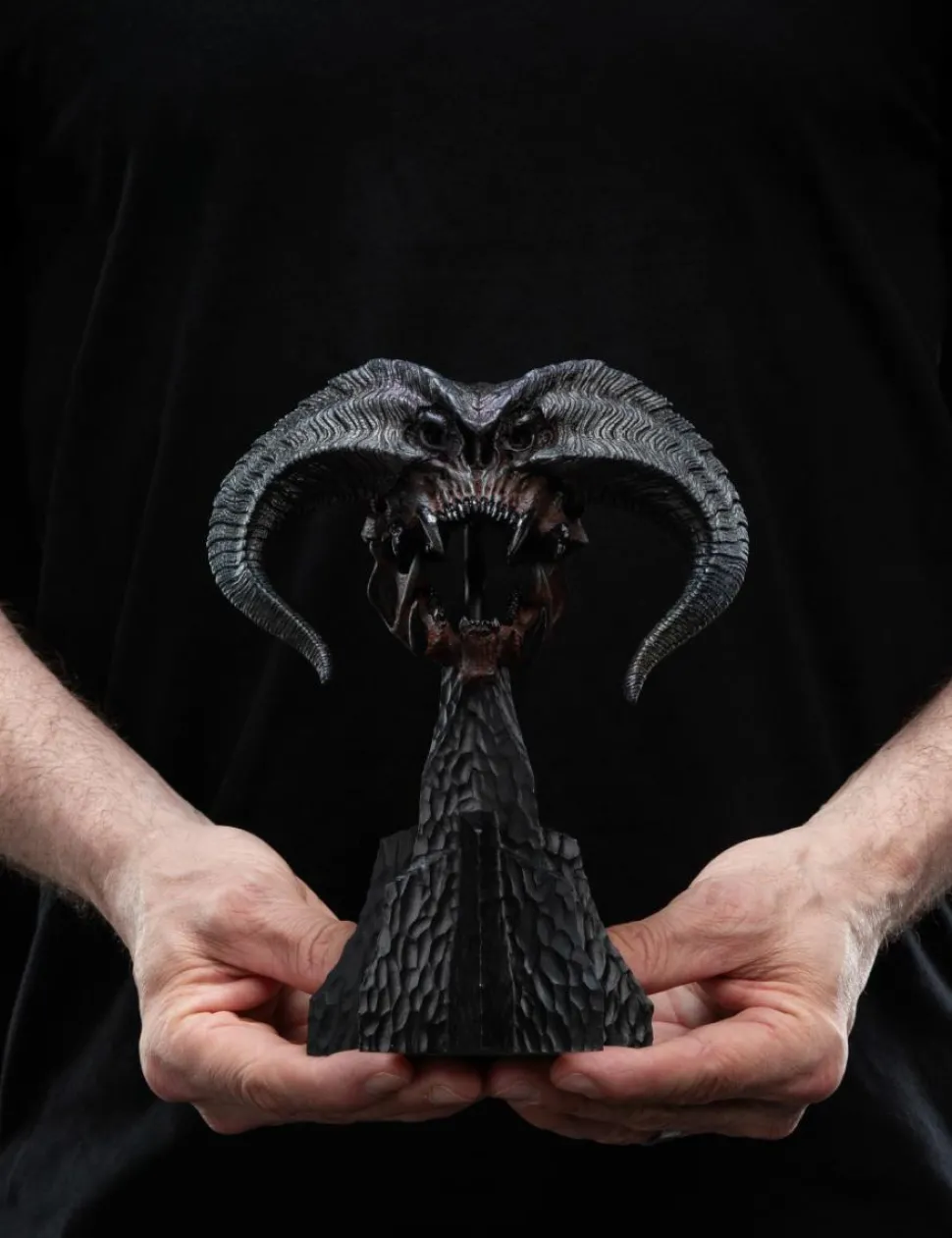 The Lord of the Rings - Skull of a Balrog 8" Scaled Replica Statue