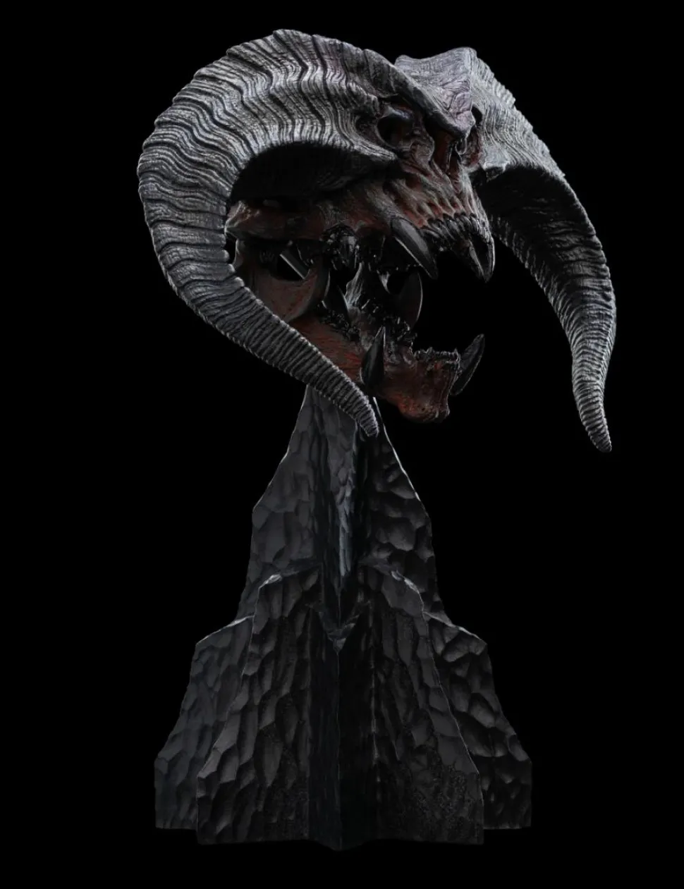 The Lord of the Rings - Skull of a Balrog 8" Scaled Replica Statue