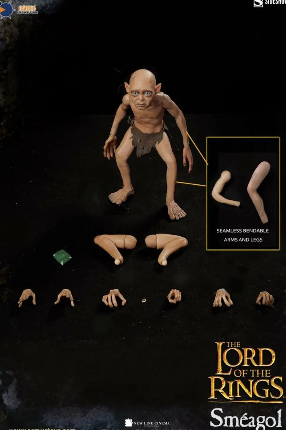 The Lord of the Rings - Sméagol with the One Ring 1/6th Scale Action Figure