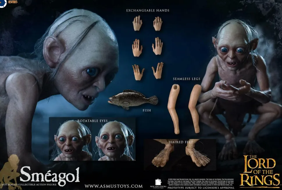 The Lord of the Rings - Smeagol 1/6th Scale Action Figure