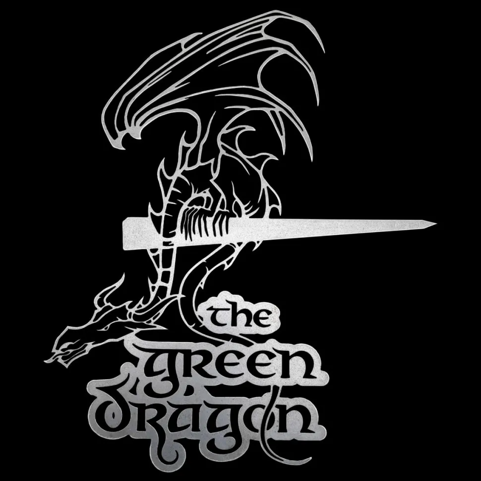 The Lord of the Rings - The Green Dragon Corten Steel Metalbird Silhouette Decoration
