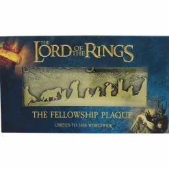 The Lord of the Rings - The Fellowship of the Ring Limited Edition Metal Plaque