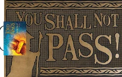 The Lord of the Rings - You Shall Not Pass! Rubber Doormat