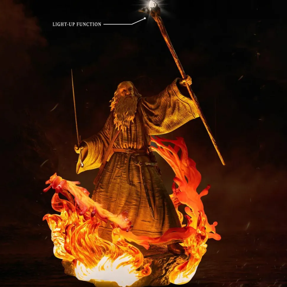 The Lord of the Rings: The Fellowship of the Ring - Gandalf Master Craft 22" Statue