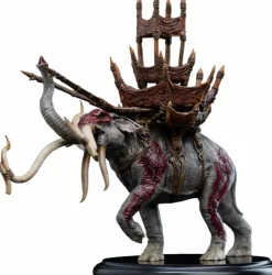 The Lord of the Rings: The Return of the King - Mumak in Battle 6" Miniature Statue
