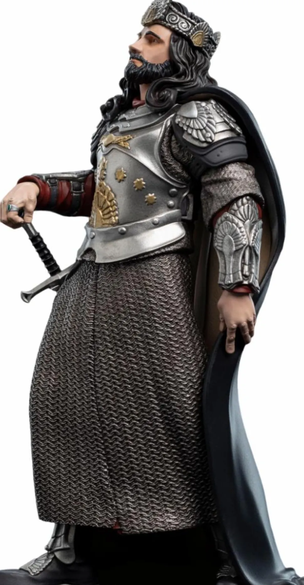 The Lord of the Rings: The Return of the King - King Aragorn Mini Epics 7.5" Statue