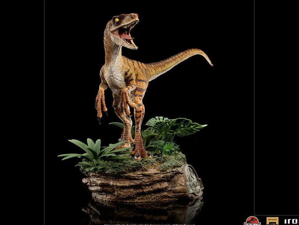 The Lost World: Jurassic Park - Velociraptor Deluxe 1/10th Scale Statue