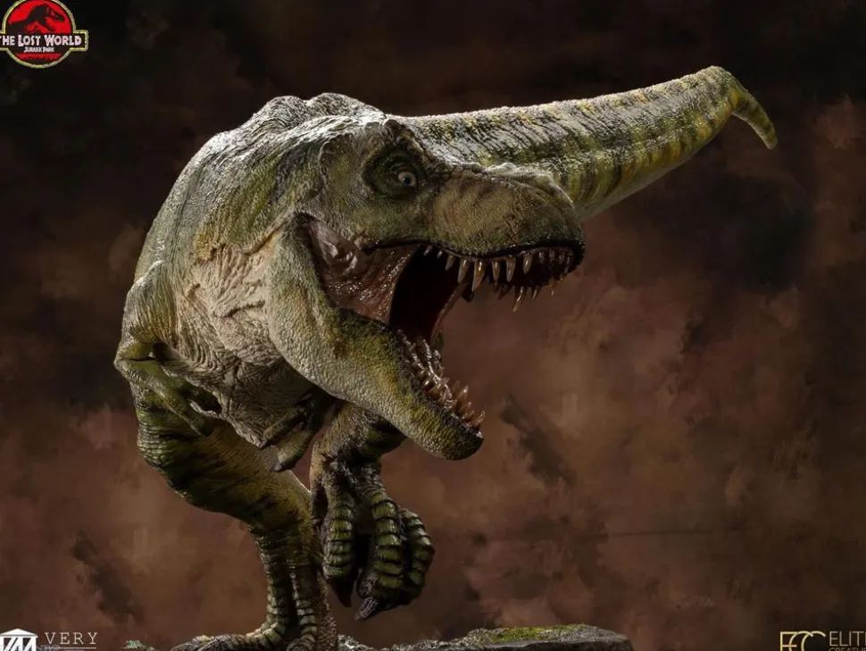 The Lost World: Jurassic Park - Tyrannosaur Buck (Male T-Rex) 1/12th Scale Maquette Statue