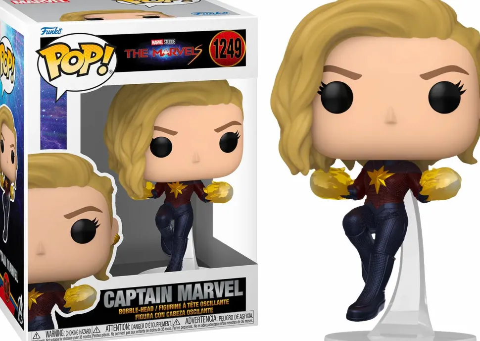 The Marvels (2023) - Higher, Further, Faster Pop! Vinyl Bundle (Set of 6)