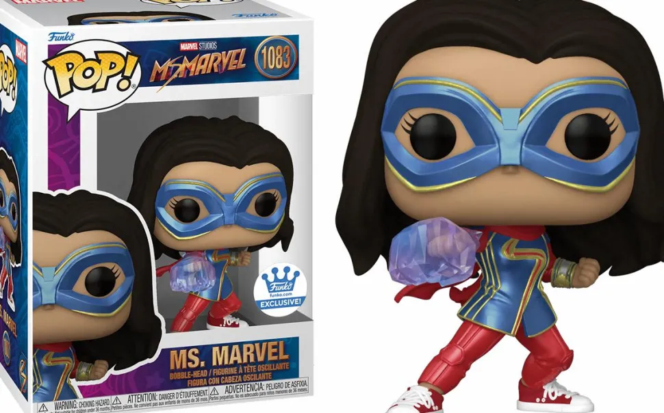 The Marvels (2023) - Ms. Marvel Pop! Vinyl Figure Bundle (Set of 3) (Popcultcha Exclusive)