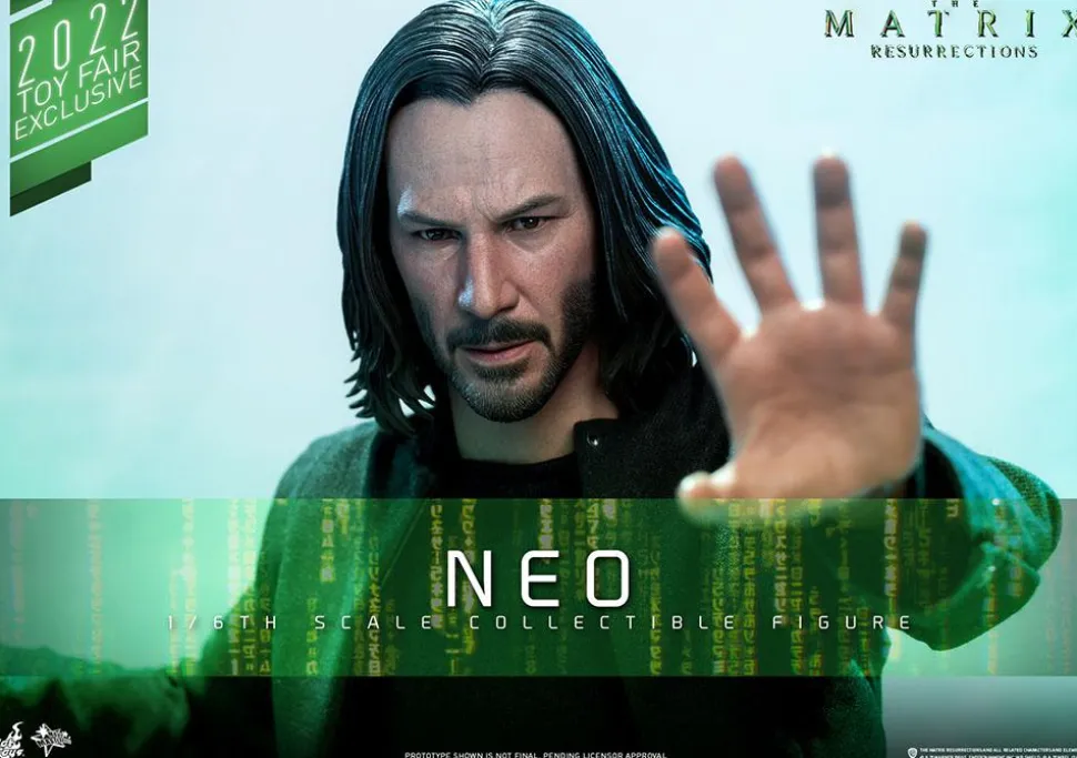The Matrix Resurrections - Neo 1/6th Scale Hot Toys Action Figure (2022 Toy Fair Exclusive)
