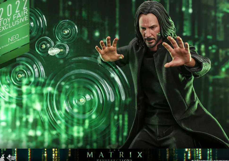 The Matrix Resurrections - Neo 1/6th Scale Hot Toys Action Figure (2022 Toy Fair Exclusive)