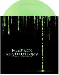 The Matrix Revolutions - Original Motion Picture Soundtrack by Don Davis 2xLP Vinyl Record (2019 Record Store Day Coke Bottle Green Coloured Vinyl)