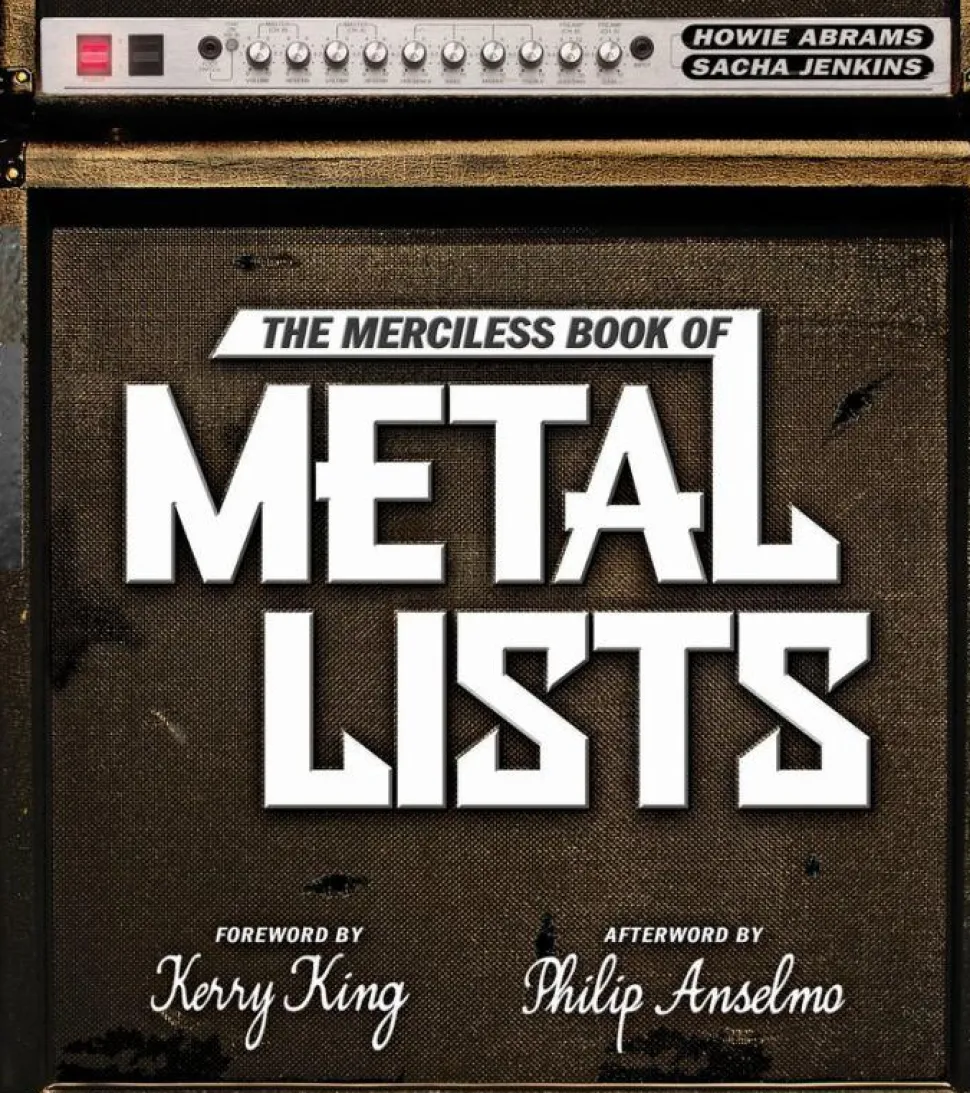 The Merciless Book of Metal Lists by Abrams & Jenkins Paperback Book
