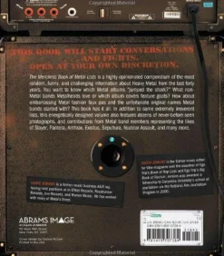 The Merciless Book of Metal Lists by Abrams & Jenkins Paperback Book