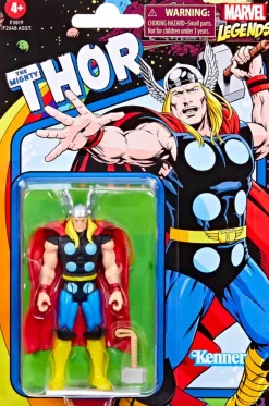 The Mighty Thor - Thor Retro Marvel Legends Kenner 3.75” Action Figure