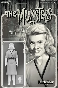 The Munsters - Marilyn Munster (Greyscale) ReAction 3.75" Action Figure