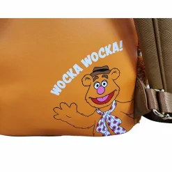 The Muppets - Fozzie Bear Cosplay 10" Faux Leather Mini Backpack