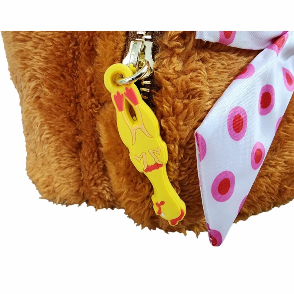 The Muppets - Fozzie Bear Cosplay 10" Faux Leather Mini Backpack